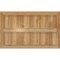 Ekena Millwork Framed Board-n-Batten Shutters, Rough Sawn Western Red Cedar, 32 1/4W x 20H, PR RBF06S32X020RWR - alternate 5